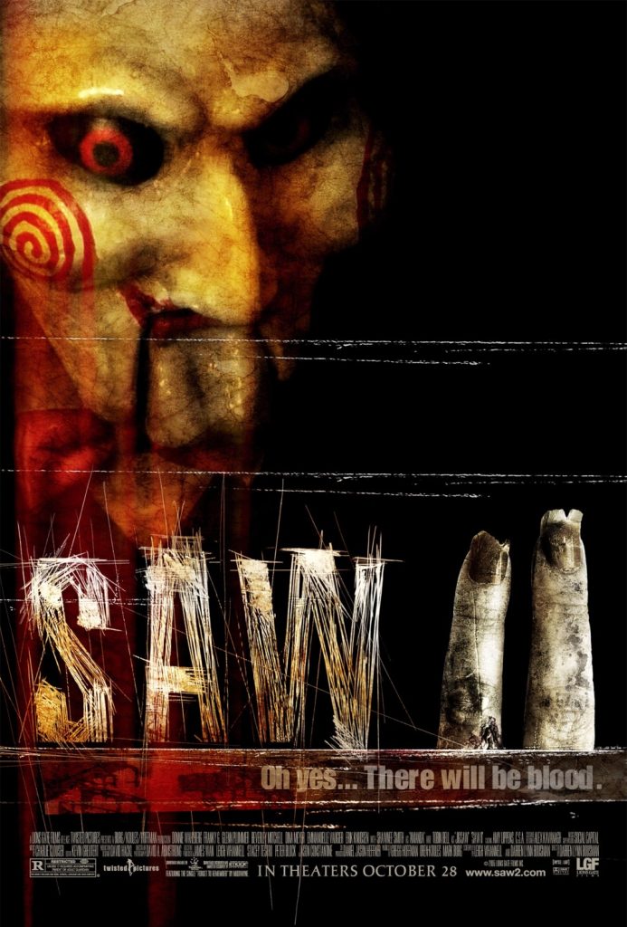 saw movie poster